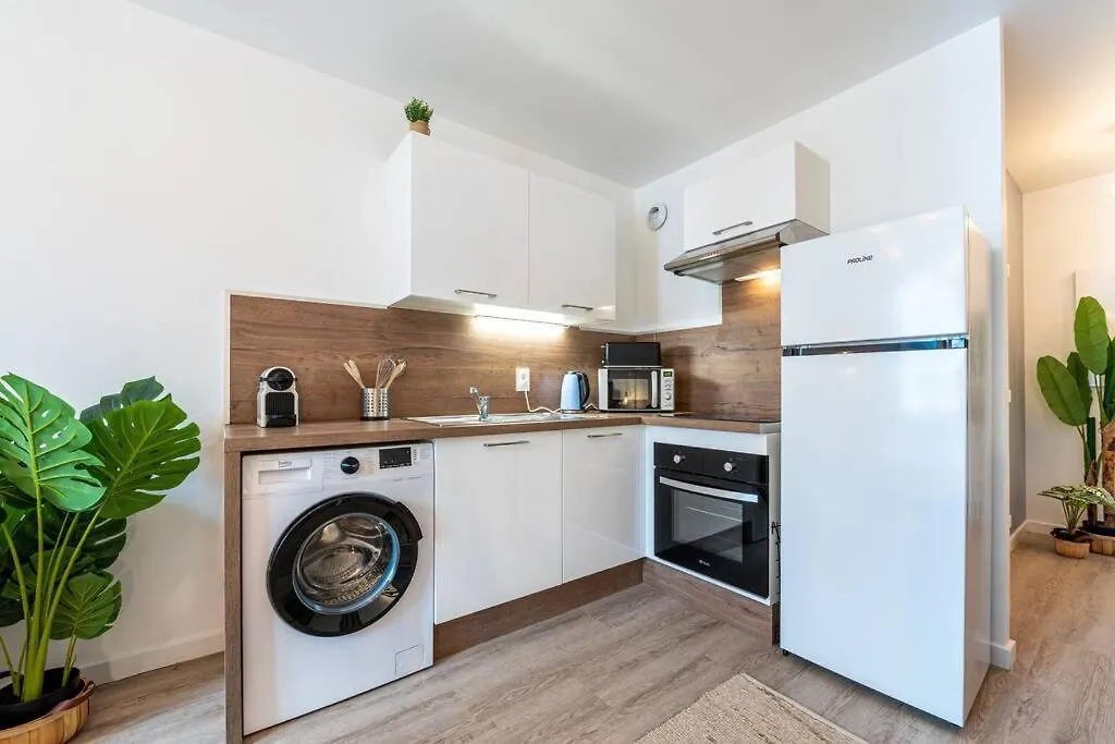Proche Technopole: Lit Double - Fibre - Lave-Linge Daire Grenoble