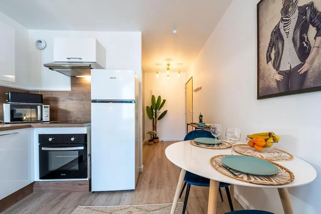 Proche Technopole: Lit Double - Fibre - Lave-Linge Daire Grenoble