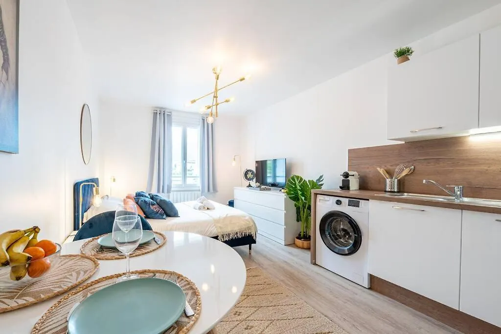 Proche Technopole: Lit Double - Fibre - Lave-Linge Daire Grenoble